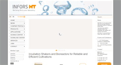 Desktop Screenshot of infors-ht.com