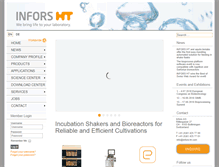 Tablet Screenshot of infors-ht.com